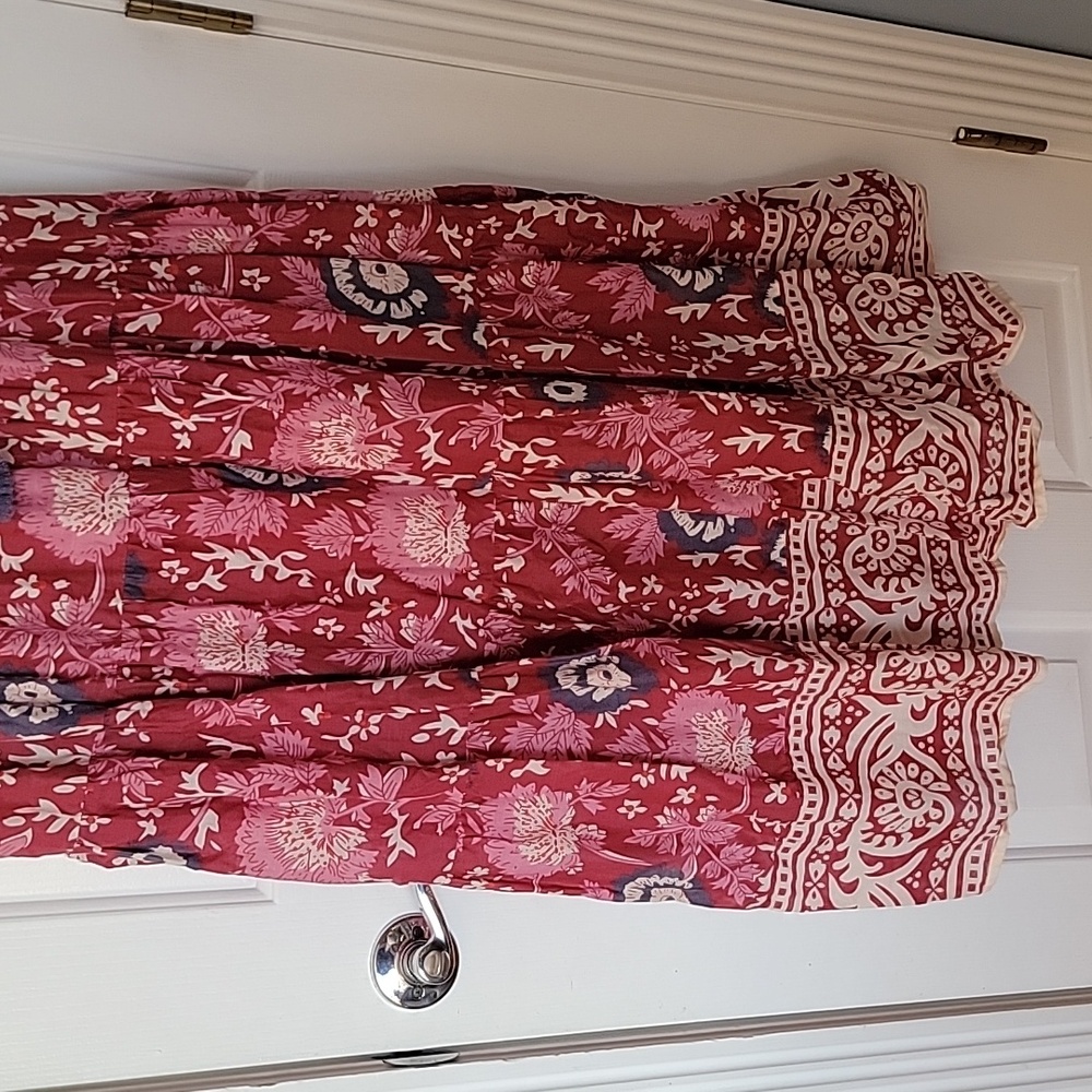 NATURAL LIFE Auguste Floral Dress XS X Small Pink Bohemian Hippie - Picture 4 of 9